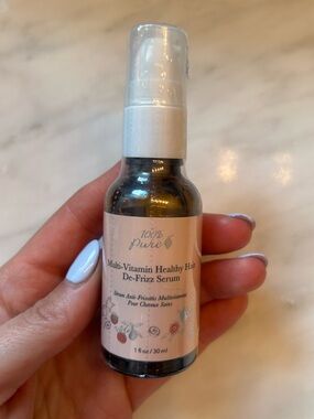 100% Pure Hair Serum Spray Bottle